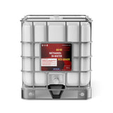 Alliance Chemical 330-gallon tote of 60/40 Methanol/DI Water Solution ACS Grade with steel cage and spigot.