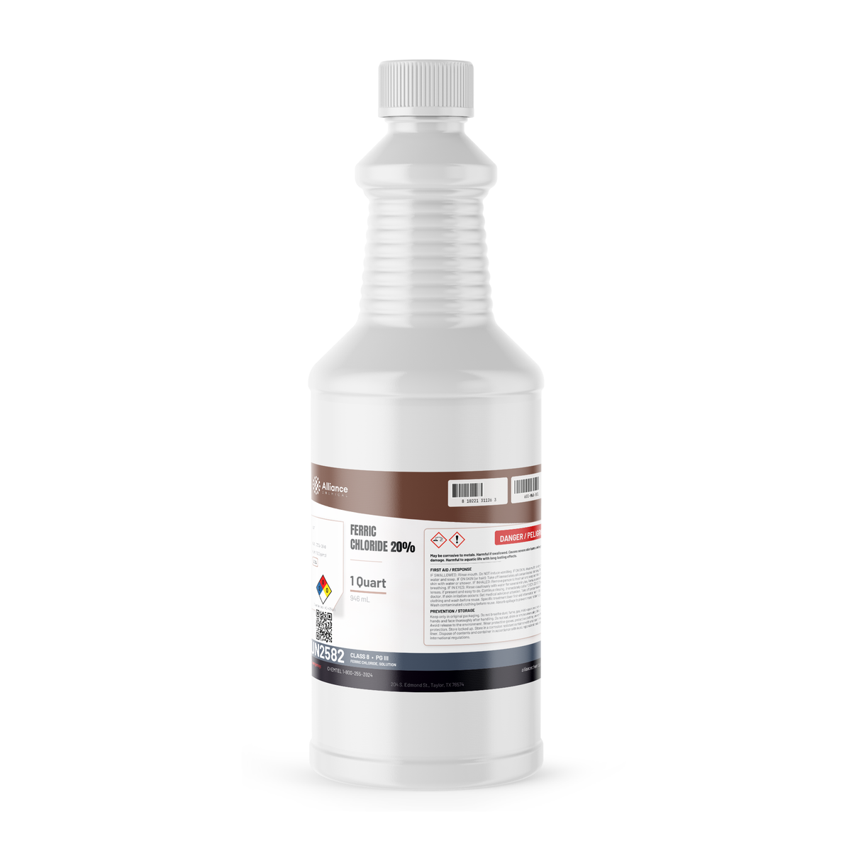 Ferric Chloride 20% Water Treatment Grade
