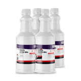 Isobutyl Alcohol 99% Technical Grade in four 1-quart plastic bottles for lacquer solvents, Alliance Chemical