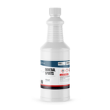 Odorless technical grade mineral spirits in a 1-quart plastic bottle from Alliance Chemical for paint thinning and parts degreasing