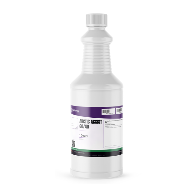 Arctic Assist 60/40 Technical Grade, 1-quart white plastic bottle with screw cap, Alliance Chemical