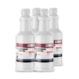 Hydrochloric Acid 25% Technical Grade in four 1-quart bottles from Alliance Chemical
