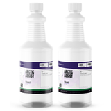 Arctic Assist Technical Grade in two 1-quart plastic bottles by Alliance Chemical for HVAC and refrigeration systems