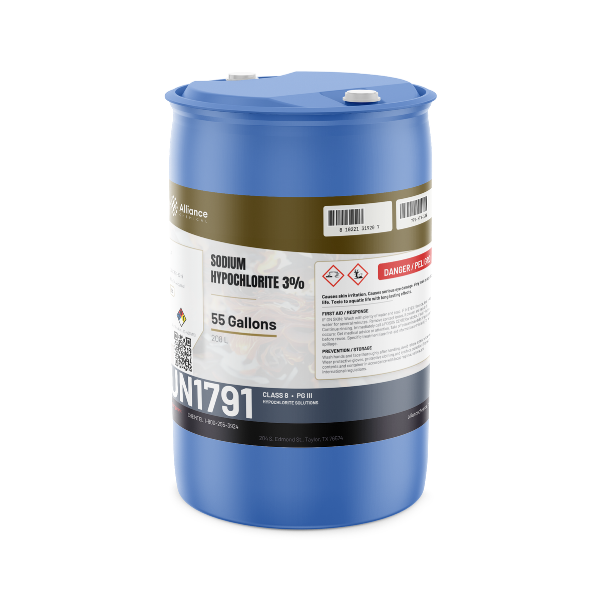 Sodium Hypochlorite 3%