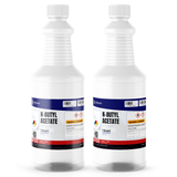N-Butyl Acetate Technical Grade in two 1-quart plastic bottles from Alliance Chemical