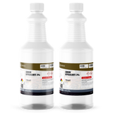 Sodium Hypochlorite 3% Technical Grade in two 1-quart plastic bottles from Alliance Chemical