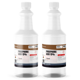 Phosphoric Acid 15% ACS grade in two 1-quart plastic bottles from Alliance Chemical