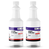 Isopropyl Alcohol 50% Technical Grade, two 1-quart plastic bottles, Alliance Chemical