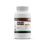 Citric Acid Anhydrous ACS Reagent Grade in a 5-pound white plastic bottle from Alliance Chemical