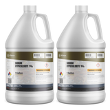 Sodium Hypochlorite 1% Technical Grade solution in two 1-gallon plastic jugs, Alliance Chemical