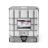 Ammonium hydroxide 29% ACS grade in a 275-gallon IBC tote from Alliance Chemical for chemical synthesis and metal etching