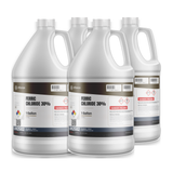 Ferric Chloride 30% Technical Grade in four 1-gallon plastic jugs, Alliance Chemical