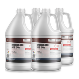 Hydrochloric Acid 15% Technical Grade in four 1-gallon jugs from Alliance Chemical