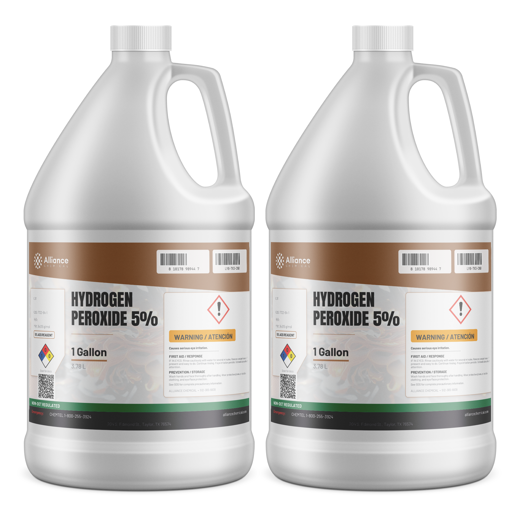 chemical Hydrogen Peroxide 5% ACS Grade | Alliance Chemical
