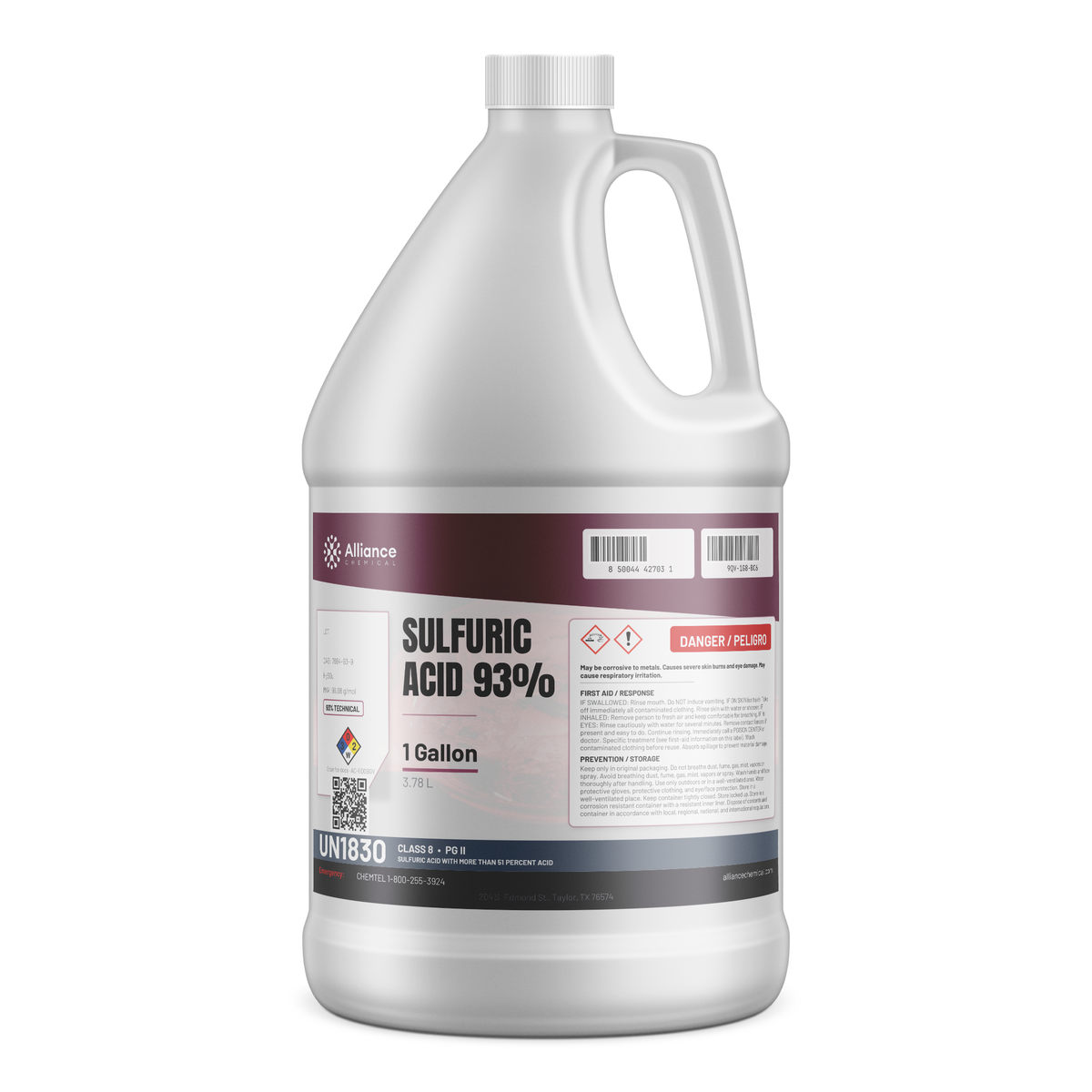 Sulfuric Acid 93% Technical Grade