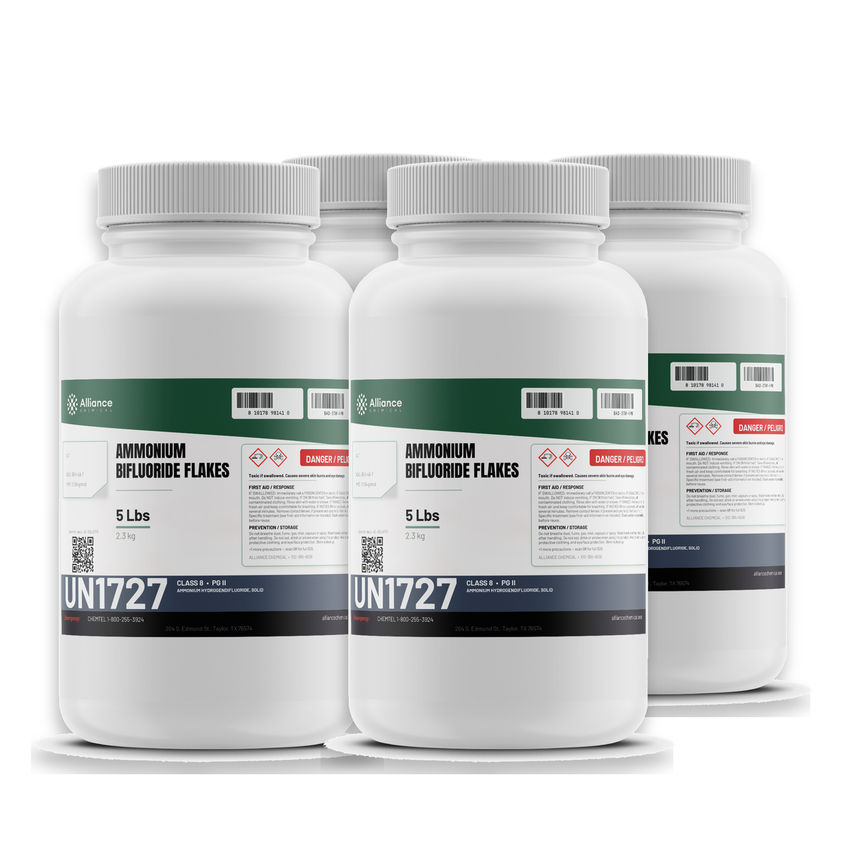 Ammonium Bifluoride Flakes Technical Grade