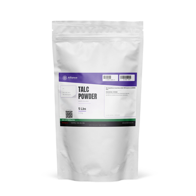 Talc Powder - White Colored Technical Grade - 1 Pack (5 lbs.)