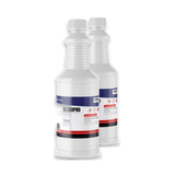 Blendpro Paint Thinner in two 1-quart white plastic bottles from Alliance Chemical for paint thinning and equipment cleanup