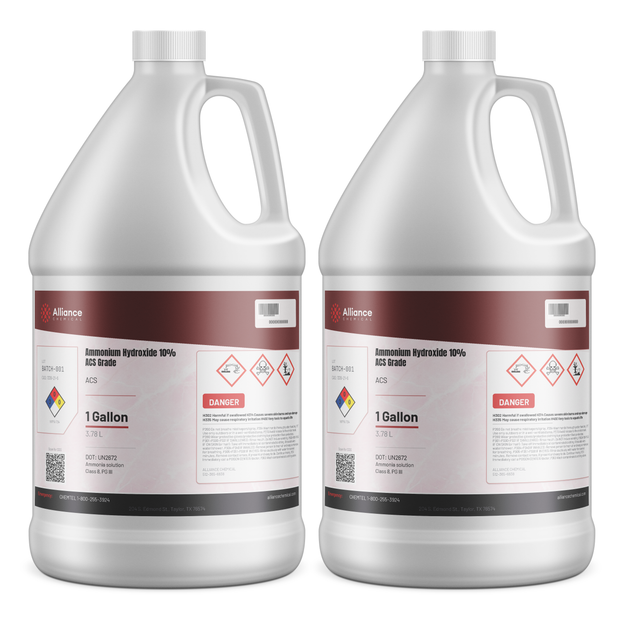 Ammonium Hydroxide 10% ACS Grade