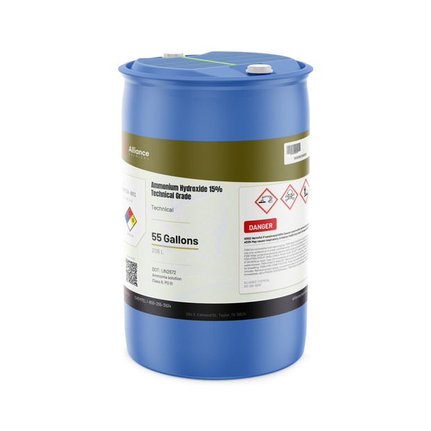 Ammonium Hydroxide 15% Technical Grade