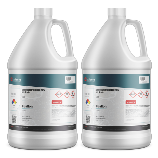 Ammonium Hydroxide 20% ACS Grade