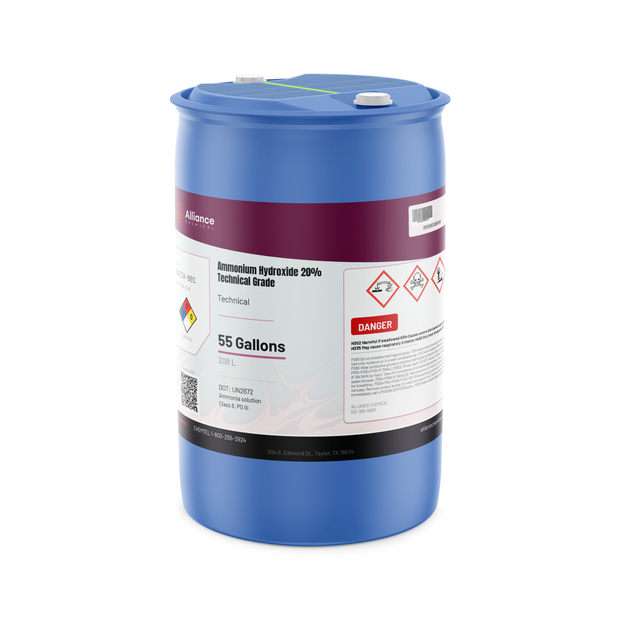 Ammonium Hydroxide 20% Technical Grade