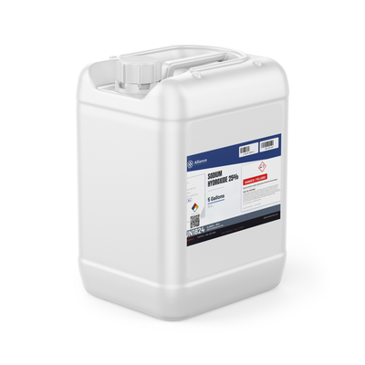 Sodium Hydroxide 25% - 5 Gallon Pail