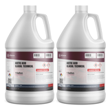 Acetic Acid Glacial Technical Grade in two 1-gallon plastic jugs, Alliance Chemical for chemical synthesis and pH regulation