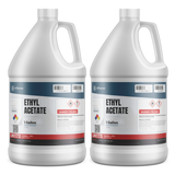 Ethyl Acetate ACS Reagent Grade in two 1-gallon plastic jugs from Alliance Chemical for industrial coatings and resins