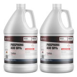 Phosphoric Acid 50% Food Grade in two 1-gallon white plastic jugs, Alliance Chemical