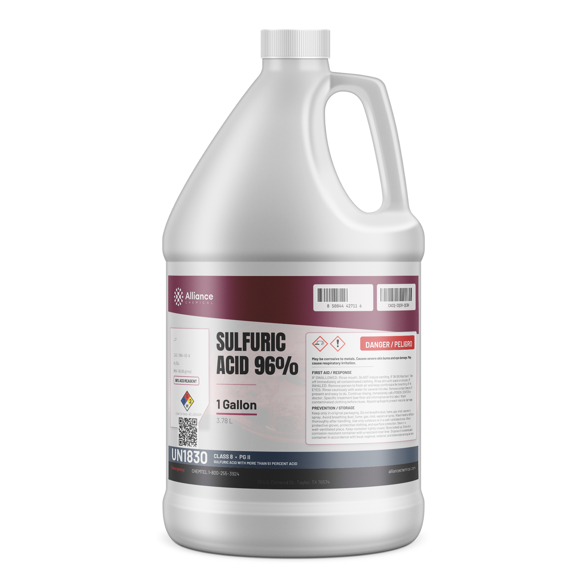 Sulfuric Acid 96% ACS Grade