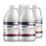 Denatured Alcohol 200 Proof 3A in four 1-gallon jugs from Alliance Chemical for industrial lacquer and coating formulations