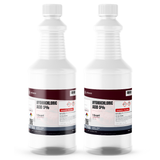 Hydrochloric Acid 5% ACS Reagent Grade, two 1-quart plastic bottles, Alliance Chemical