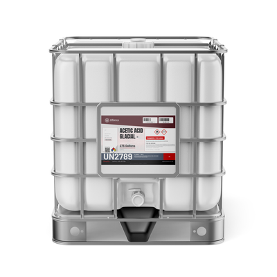 Acetic Acid Glacial - Food Grade - 275 Gallon IBC Tote