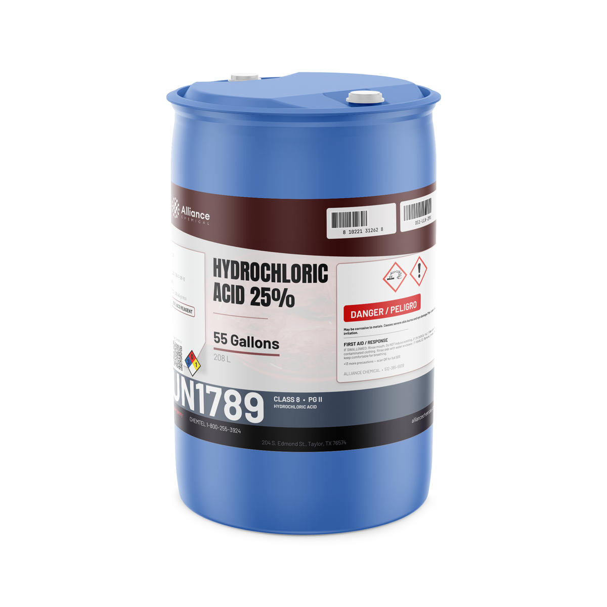 Hydrochloric Acid 25% ACS Grade