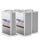 Toluene 99.5% technical grade, four 1-quart metal cans for paint thinners and lacquers, Alliance Chemical