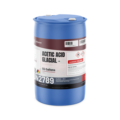 Acetic Acid Glacial - Food Grade - 55 Gallon Drum