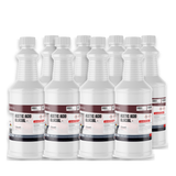 Acetic acid glacial food grade in eight 1-quart plastic bottles, Alliance Chemical