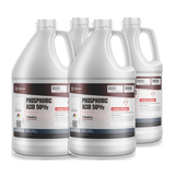 Phosphoric Acid 50% Food Grade, four 1-gallon plastic jugs from Alliance Chemical for food and beverage processing