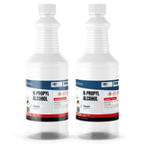 N-Propyl Alcohol ACS Grade in two 1-quart plastic bottles, Alliance Chemical for analytical chemistry and reagent preparation