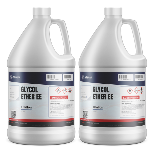 Glycol Ether EE ACS Reagent Grade in two 1-gallon plastic jugs from Alliance Chemical