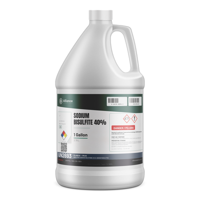 Sodium Bisulfite 40% Technical Grade - 1 Gallon