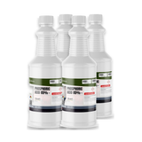 Phosphoric Acid 85% Technical Grade in four 1-quart bottles from Alliance Chemical for metal surface preparation and rust prevention