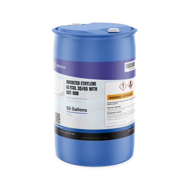 Inhibited Ethylene Glycol 35/65 with OAT-908 — Data Center Coolant
