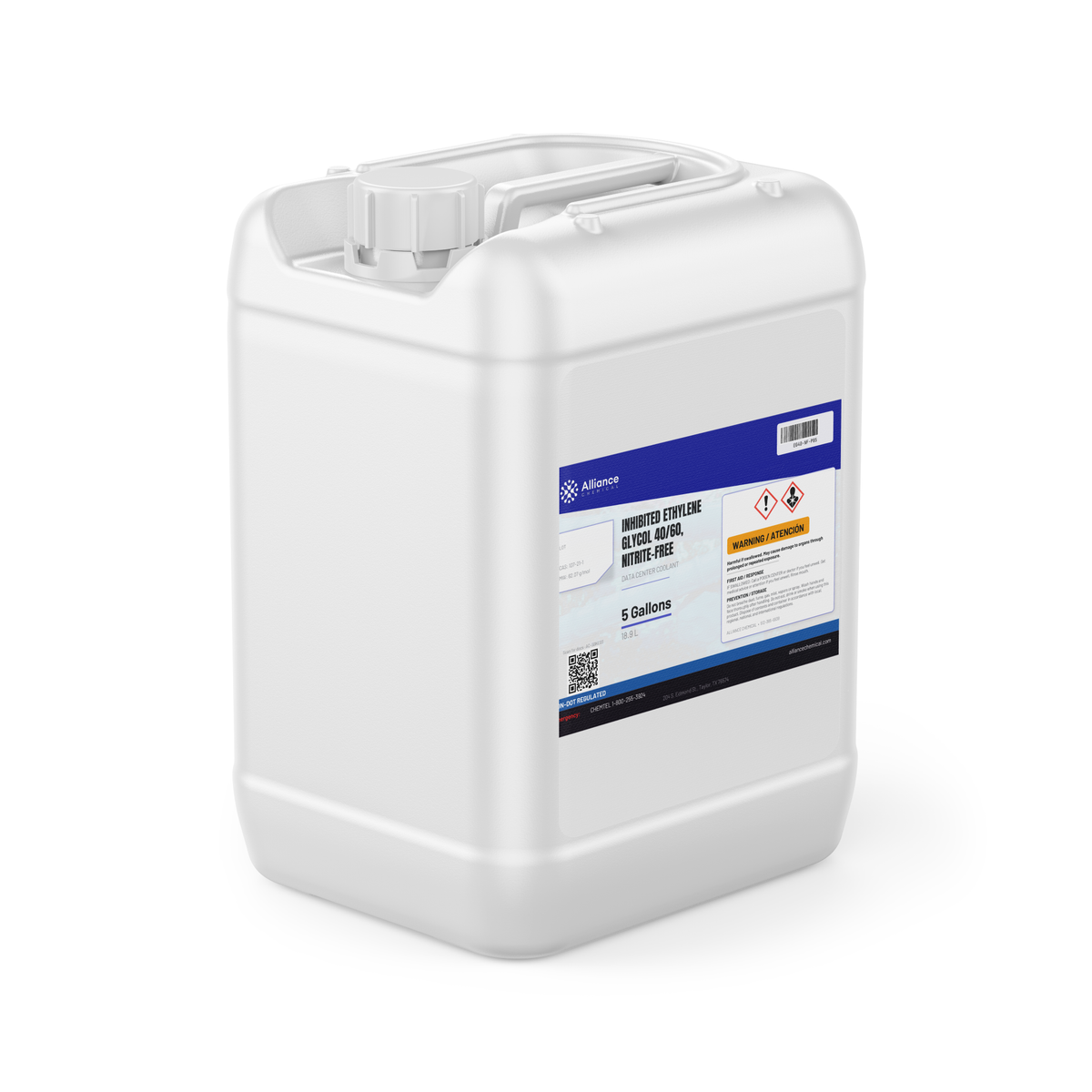 Inhibited Ethylene Glycol 40/60, Nitrite-Free — Data Center Coolant