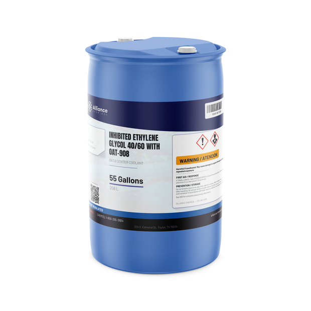 Inhibited Ethylene Glycol 40/60 with OAT-908 — Data Center Coolant