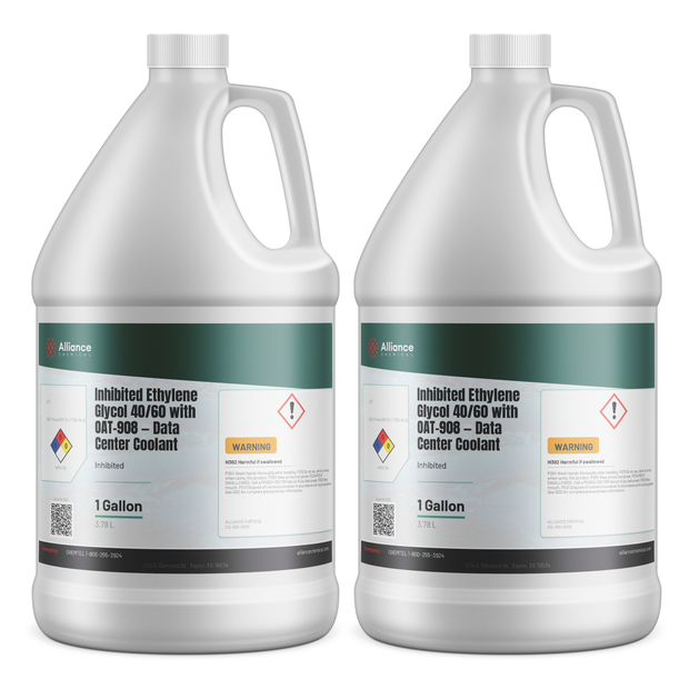 Inhibited Ethylene Glycol 40/60 with OAT-908 — Data Center Coolant