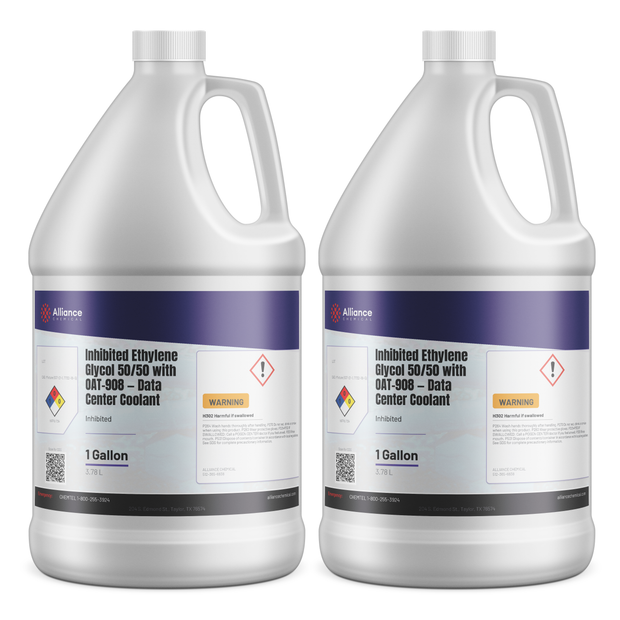 Inhibited Ethylene Glycol 50/50 with OAT-908 — Data Center Coolant