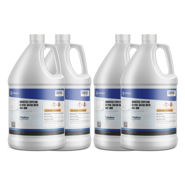 Inhibited Ethylene Glycol 50/50 with OAT-908 — Data Center Coolant