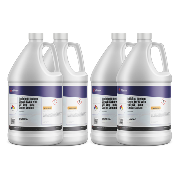 Inhibited Ethylene Glycol 50/50 with OAT-908 — Data Center Coolant